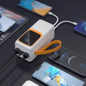 Aspor A350 50,000mAh - Fast Charging with Built-in Flashlight Power Bank for mobile and laptops  (Random color) - Image 3