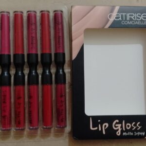 6 Pcs Set Matte and shiny dual lip gloss - Image 3