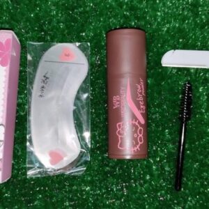3 in 1 Eye brow Deal eyebrow stamp, Eye brow pencil, eyebrow razor tinkle - Image 1