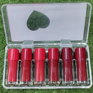 Pack of 6 Romantic Empire Love High Pigment Lipgloss - Image 1