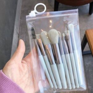 8 Pieces Cute Mini Brushes Pack  (random color) - Image 3