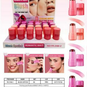 Pack Of 4 Pcs Romantic May Jelly tint Blush Stick - Image 5
