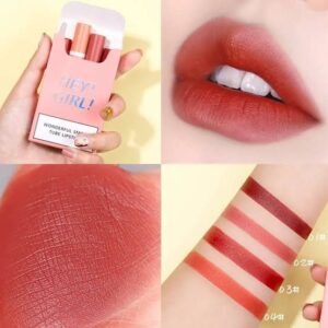 Hey Girl Pack of 4 Smoke Lipstick - Image 3