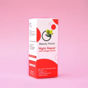 beauty factor Night Repair Collagen Serum (30ml) - Image 4