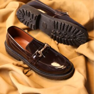 Men Premium Formal Shoes Buckle Design - Image 1