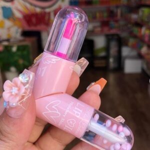 2 in 1 lip balm + lip shiner (random color) - Image 2