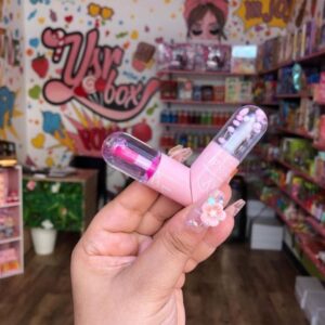 2 in 1 lip balm + lip shiner (random color) - Image 1