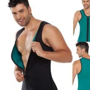 Hot Shapers Slimming Zipper body Shaper Instead SlimShirt for Men - Image 1