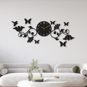 ?New Beautiful butterfly clock | clock Style Modern Design Decoration Quartz - Image 1