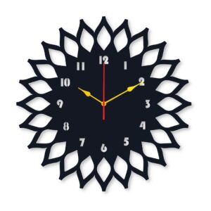 Sun Round clock Wall Clock Stylish Design Home Decoration Wall - Image 2