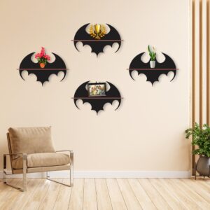 Batman shelves Pack of Four wall art Style Modern Design Decoration - Image 1