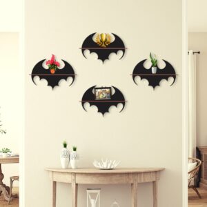 Batman shelves Pack of Four wall art Style Modern Design Decoration - Image 2