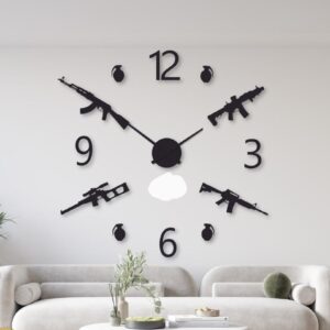 Gun digit DIY clock - Image 1