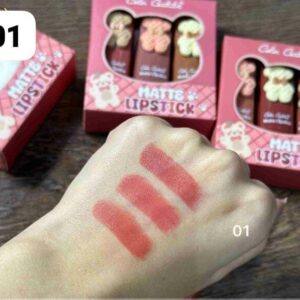 pack of 3 Color castle pigmented lipsticks pack - Image 5