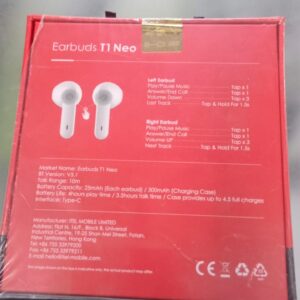 ITEL EARBUDS Model T1 NEO 18 hours playback - Image 3