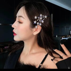 Korean Star Hair Pin For Girls Pack of 2 - Image 1