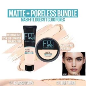 Fit me foundation and face powder gift pack - Image 1