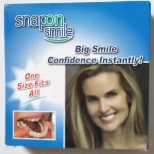 Snap-On smile for Beautiful Smiles Temporary Comfort Fit Whitening Instant Transformation for Men & Women - Image 1
