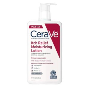 CeraVe Itch Relief Moisturizing Lotion with Pramoxine Hydrochloride for Dry Skin (237ml) - Image 3