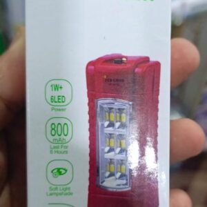 LED Light Solar and Electric Rechargeable Emergency Battery and Torch Light - Image 1