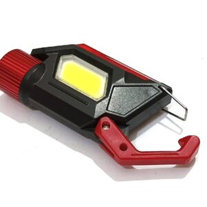 7 in 1 Multifunctional Mini LED Flashlight Keychain COB Work Lights Type-C Rechargeable Pocket Torch Outdoor Camping Emergency Lamp - Image 1