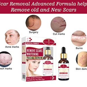 AICHUN BEAUTY Scar Removal Facial Serum Pimples Stretch Marks Face Moisturizing Body Remove Scars Kojic Acid Vitamin E 30ml - Image 5