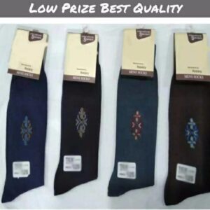 Pack Of 6 Men Socks Casual/Formal In best Different Pattern /Design - Image 2