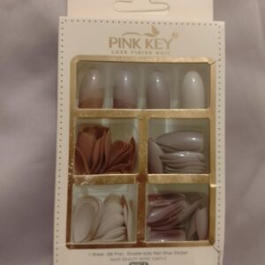 96 PCs Nude Colors Nail Pack Without Glue Or Sticker (random Color) - Image 3