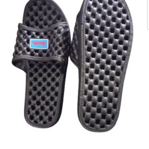 Bathroom Anti Slip Slippers, Washroom Shower Home Soft Rubber Rubber Slippers (Random color) - Image 2