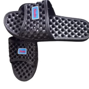 Bathroom Anti Slip Slippers, Washroom Shower Home Soft Rubber Rubber Slippers (Random color) - Image 1