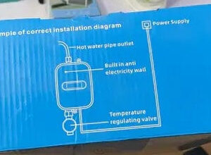 Imported Instant Water Heater RX-021(3500W) - Image 1