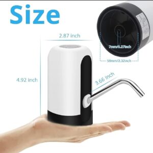 Electric Water Dispenser Portable Automatic Electric Water Pump Drinking Bottle Switch USB Rechargeable Water Pump Machine - Image 3