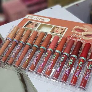 ( PACK OF 12 )KS-one liquid Matte lip gloss - Image 3