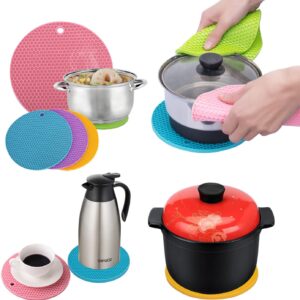 Multifunction Original Heat Resistant Silicone Mat Nonslip Pads Pot Holder Table Place mat (random color) - Image 1