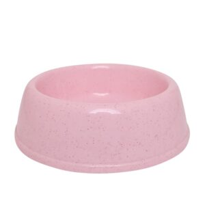 round  Shaped food bowl Pet Plastic food bowl (Random Color)  8 inch - Image 4