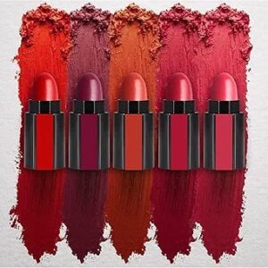 ( pack of 2 ) 5-in-1 Lipstick  | Five Shades In One| Long Lasting, Matte Finish| - Image 2