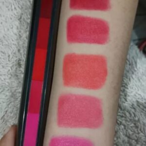 ( pack of 2 ) 5-in-1 Lipstick  | Five Shades In One| Long Lasting, Matte Finish| - Image 1
