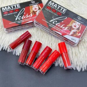 (pack of 6 )  Qoiden Rose Kiss Matte Lip Gloss - Image 1