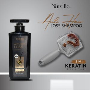 YARDLIE - 2 IN 1 ANTI HAIR LOSS (KERATIN + SHAMPOO) 500ml - Image 3
