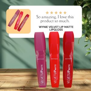 (pack of 3) WYNIE VELVET MATTE LIPGLOSS - Image 1