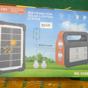 Solar Powered Light System Flashlight, Emergency Mobile Power Bank, Wireless Power Supply System for Travel Camping hiking (random color) - Image 4