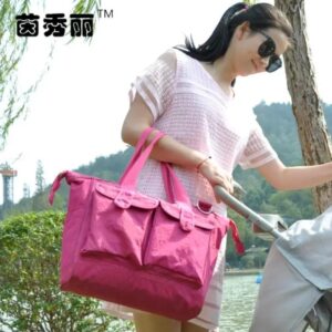 6pcs Set Baby Diaper Nappy Changing Bag Mummy Handbag - Image 1