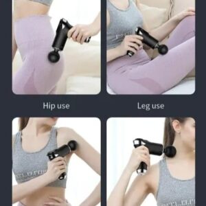 Compact Power Massager Gun with 6 Interchangable heads CY-002 - Image 2