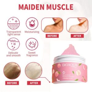 Bioaqua Peach Extract Fruit Acid Exfoliating Face Gel Cream 110g/140g - Image 4