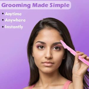 Pack Of 3 Eyebrow Painless Facial Hair Remover Razor For Face, Women And Men - Image 3