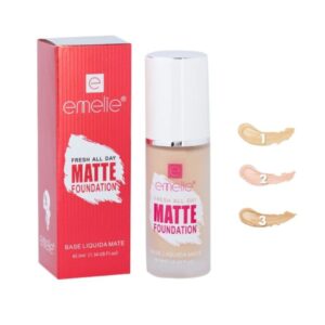 Emelie Liquid Matte Foundation 40ml - Image 2