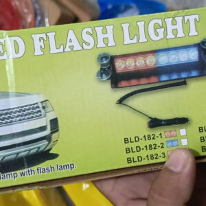 Car LED Red Blue Windshield Dash Emergency Police Strobe Lights - Image 1