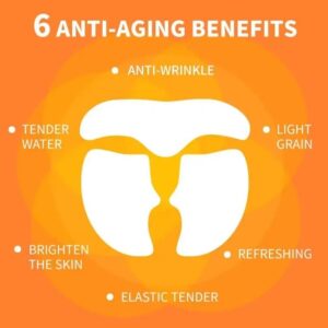 Collagen dissolving Mask for Korean glass skin | Collagen filler collagen instant facial mask ( Without Box ) - Image 5