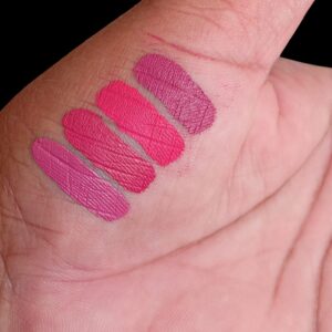 Pack of 4  3Q Beauty MATTE VIVED Lipgloss (Waterproof) - Image 2