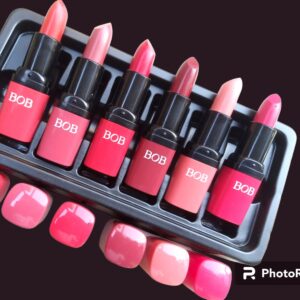 Pack of 6 Matte Bob Lipstick Set - Image 3